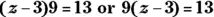 The 9 can be written behind or in front of the parentheses 20 The x goes in - фото 117