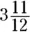 Write the three fractions with their least common denominator 12 Now add - фото 1036