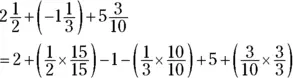 The whole number parts are separated from the fractional parts to keep the - фото 785
