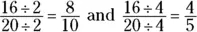 The fraction is said to be in lowest possible terms because there are no - фото 701
