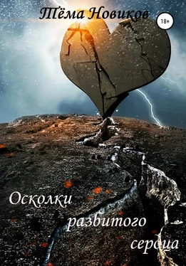 Тёма Новиков Осколки разбитого сердца обложка книги