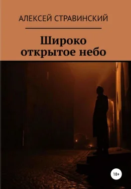 Алексей Стравинский Широко открытое небо обложка книги