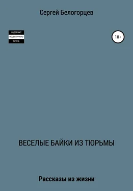 Сергей Белогорцев Веселые байки из тюрьмы обложка книги