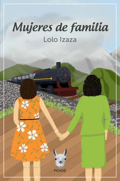 Lolo Izaza Mujeres de familia обложка книги