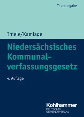 Robert Thiele Niedersächsisches Kommunalverfassungsgesetz обложка книги