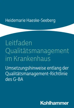 Heidemarie Haeske-Seeberg Leitfaden Qualitätsmanagement im Krankenhaus обложка книги