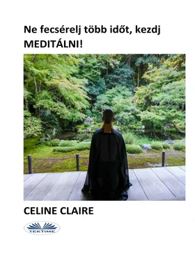 Celine Claire Ne Fecséreldj Több Időt, Kezdj MEDITÁLNI! обложка книги