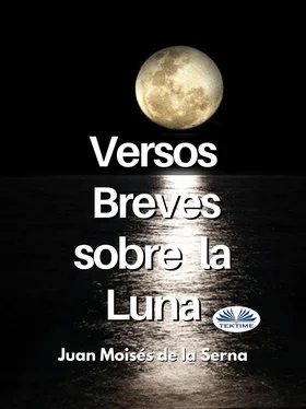 Juan Moisés De La Serna Versos Breves Sobre La Luna обложка книги