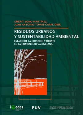 AAVV Residuos urbanos y sustentabilidad ambiental обложка книги