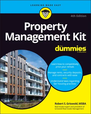 Robert S. Griswold Property Management Kit For Dummies обложка книги