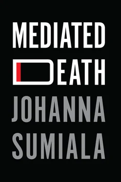 Johanna Sumiala Mediated Death обложка книги