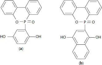 By the reaction of DOPO with butoxymethylated bisphenol A 413 a mixture of - фото 35