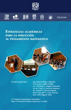 Roberto Blanco Bautista Estrategias académicas para la inducción al pensamiento matemático обложка книги