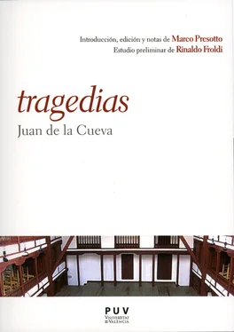 Juan de la Cueva Tragedias обложка книги