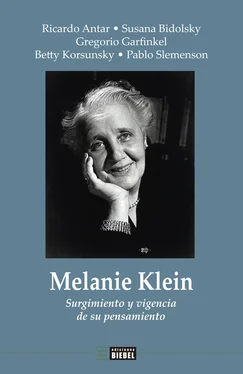 Ricardo Antar Melanie Klein обложка книги