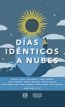 Édgar Velasco Días idénticos a nubes обложка книги