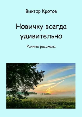 Виктор Кротов Новичку всегда удивительно. Ранние рассказы обложка книги