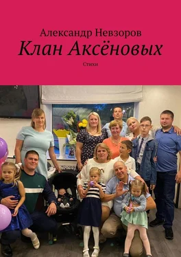 Александр Невзоров Клан Аксёновых. Стихи обложка книги