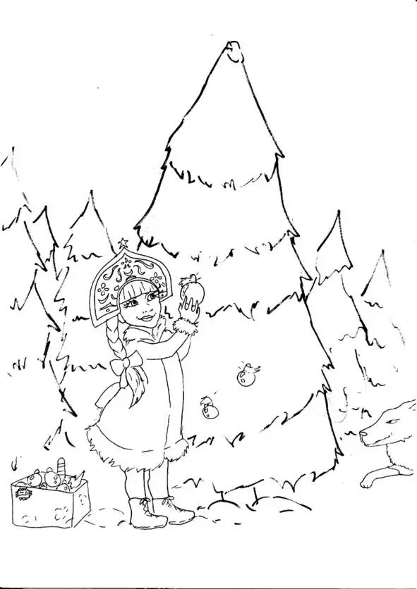 АННОТАЦИЯ Пьеса в двух актах Снегурочка украшает новогоднюю елочку В помощь - фото 1
