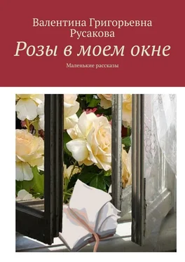 Валентина Русакова Розы в моем окне. Маленькие рассказы обложка книги
