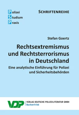 Stefan Goertz Rechtsextremismus und Rechtsterrorismus in Deutschland обложка книги