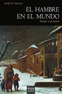 Josep Maria Salrach Marés El hambre en el mundo обложка книги