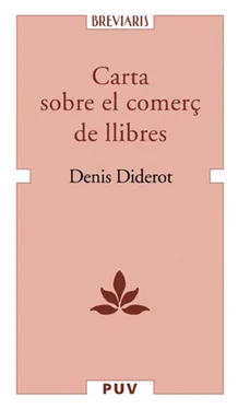 Denis Diderot Carta sobre el comerç de llibres обложка книги