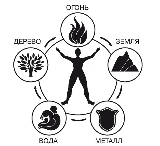 Круг пяти элементов Итак соберите представителей всех пяти элементов и - фото 6
