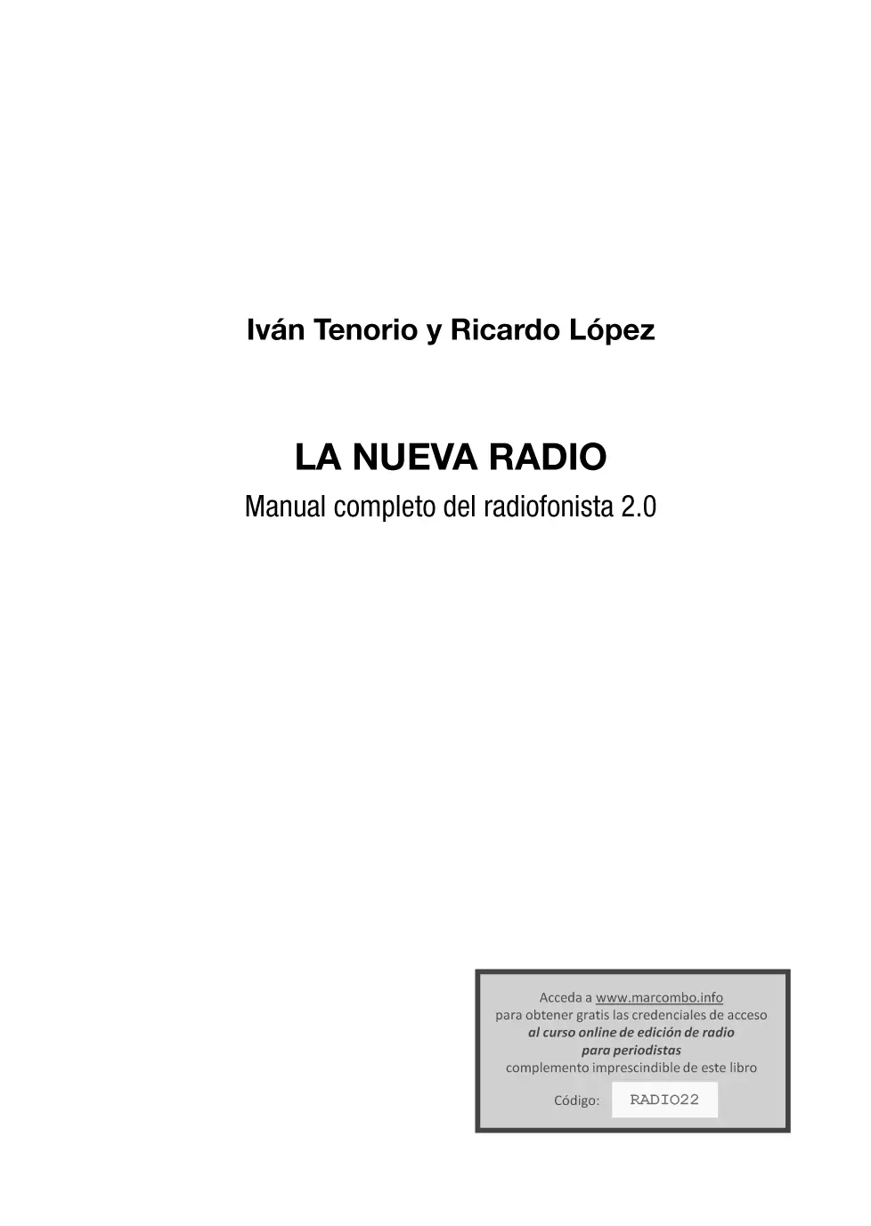 La nueva radio 3ª Ed - изображение 1