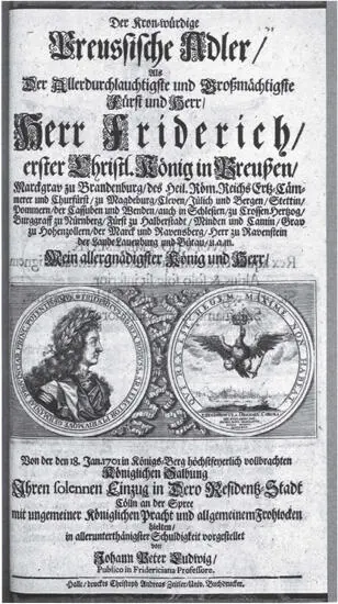 Abb 2 O von Gott gesegneter König Druck zur Königskrönung Halle 1701 Der - фото 2