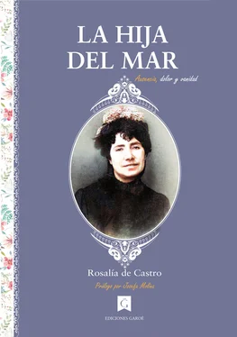 Rosalía de Castro La hija del mar обложка книги