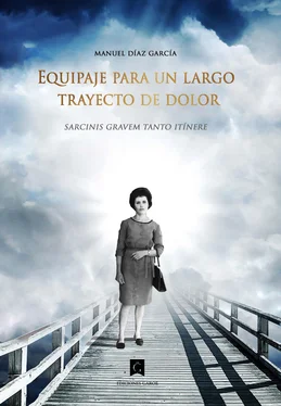 Manuel Díaz García Equipaje para un largo trayecto de dolor обложка книги