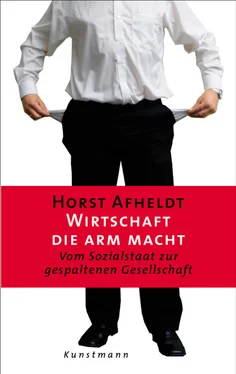 Horst Afheldt Wirtschaft, die arm macht обложка книги