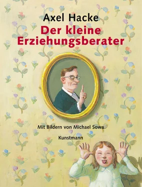 Axel Hacke Der kleine Erziehungsberater обложка книги