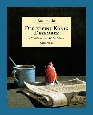 Axel Hacke Der kleine König Dezember обложка книги