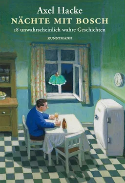 Axel Hacke Nächte mit Bosch обложка книги