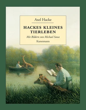 Axel Hacke Hackes kleines Tierleben обложка книги