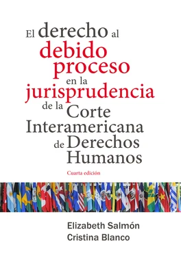 Elizabeth Salmón El derecho al debido proceso en la jurisprudencia de la Corte Interamericana de Derechos Humanos обложка книги