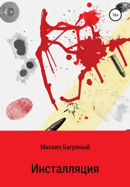 Михаил Багряный Инсталляция. обложка книги