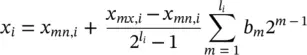 where l iis the number of bits of the i th gene m is an index ranging from - фото 41