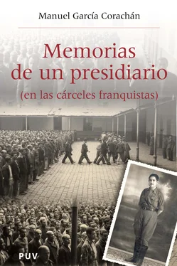 Manuel García Corachán Memorias de un presidiario (en las cárceles franquistas) обложка книги