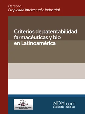 Fernando Garcia Criterios de patentabilidad farmacéuticas y bio en Latinoamérica обложка книги