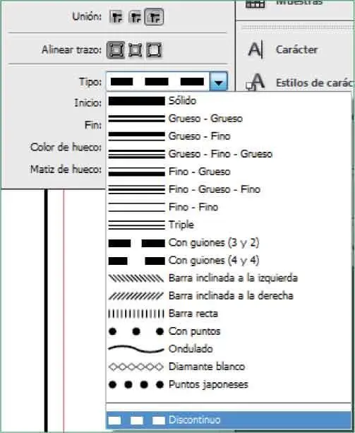 10En los campos Inicioy Finpuede elegir entre diferentes estilos de inicio y - фото 306