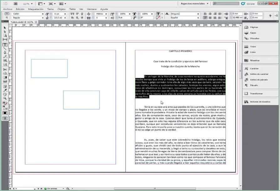 El texto insertado mediante la colocación puede ser editado y modificado igual - фото 364