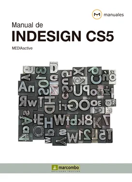 MEDIAactive Manual de Indesign CS5 обложка книги