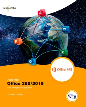 Sonia Llena Hurtado Aprender Office 365/2019 con 100 ejercicios prácticos обложка книги