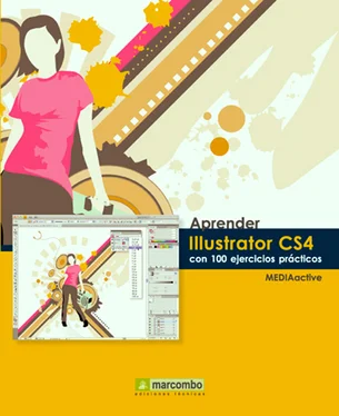 MEDIAactive Aprender Illustrator CS4 con 100 ejercicios prácticos обложка книги