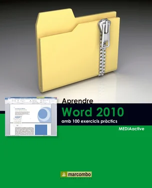 MEDIAactive Aprendre Word 2010 amb 100 exercicis pràctics обложка книги