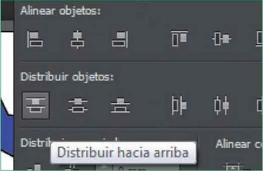 6Ahora los objetos se han distribuido a lo largo del margen derecho de la - фото 333