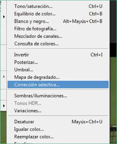 8El comando Corrección selectivacambia la cantidad de cuatricromía de cada uno - фото 504